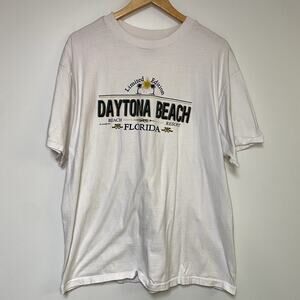 Vintage Daytona Beach Shirt Y2K Florida Harley Davidson Tee